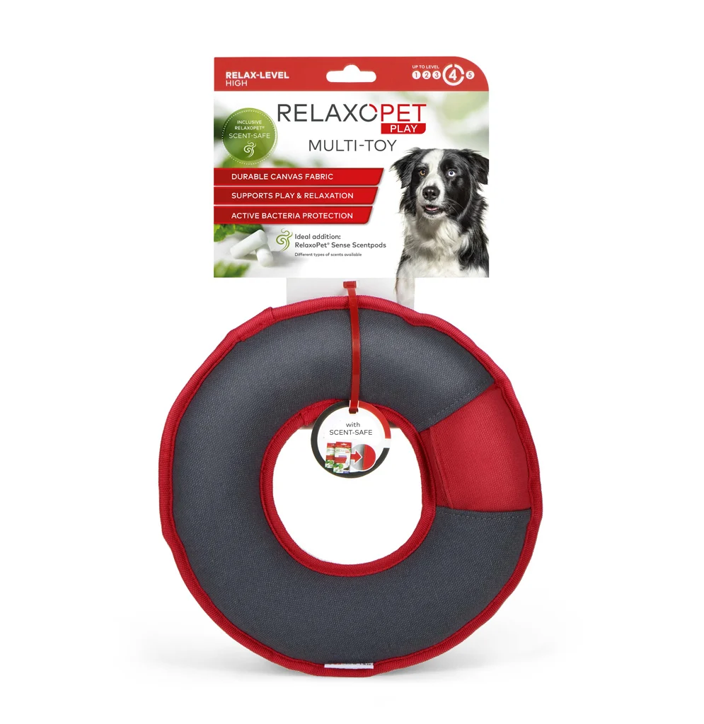RELA0131.jpg Anello da gioco per cani con scomparto per pod profumate – Relaxopet Play Multi-Ring - immagine 1