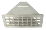 Griglia di ricambio in acciaio inox per la ventilazione del vespaio, 5 x 10,5 cm – Renofix - immagine 4