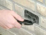 Griglia di ricambio in acciaio inox per la ventilazione del vespaio, 5 x 10,5 cm – Renofix - immagine 5