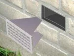 Griglia di ricambio in acciaio inox per la ventilazione del vespaio, 5 x 10,5 cm – Renofix - immagine 6