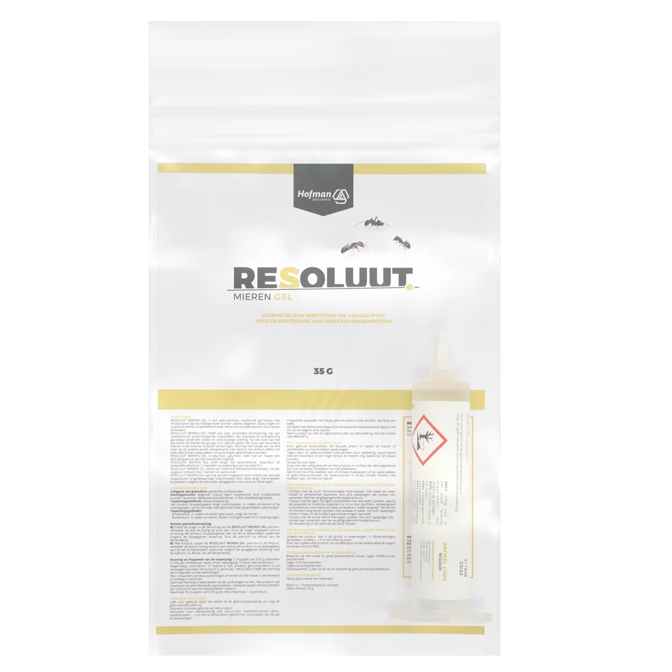 Gel contro formiche nere e tropicali, 35 g – Resoluut Mieren Gel - immagine 1