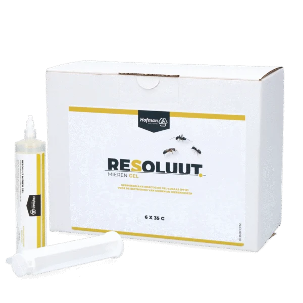 Gel per formiche nere dei giardini e formiche tropicali, 6 x 35 g, Resoluut Gel per formiche