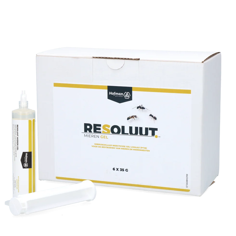 Gel per formiche nere dei giardini e formiche tropicali, 6 x 35 g, Resoluut Gel per formiche - immagine 1