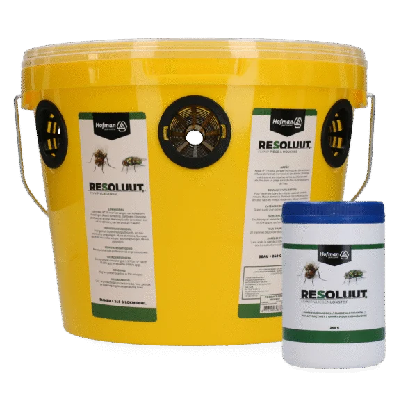Trappola per mosche con 240 g di attrattivo per esterni – Resoluut FlyNip