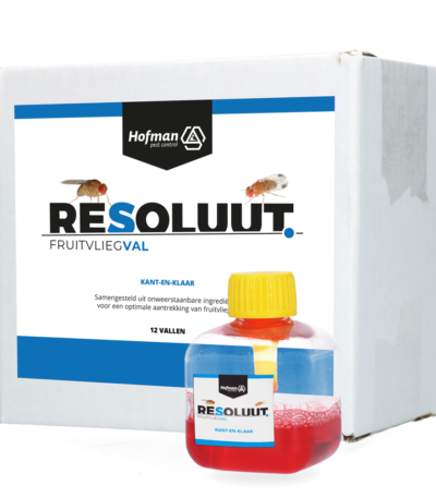 Trappole per moscerini della frutta da interno, 12 pezzi, 20 ml per trappola – Resoluut