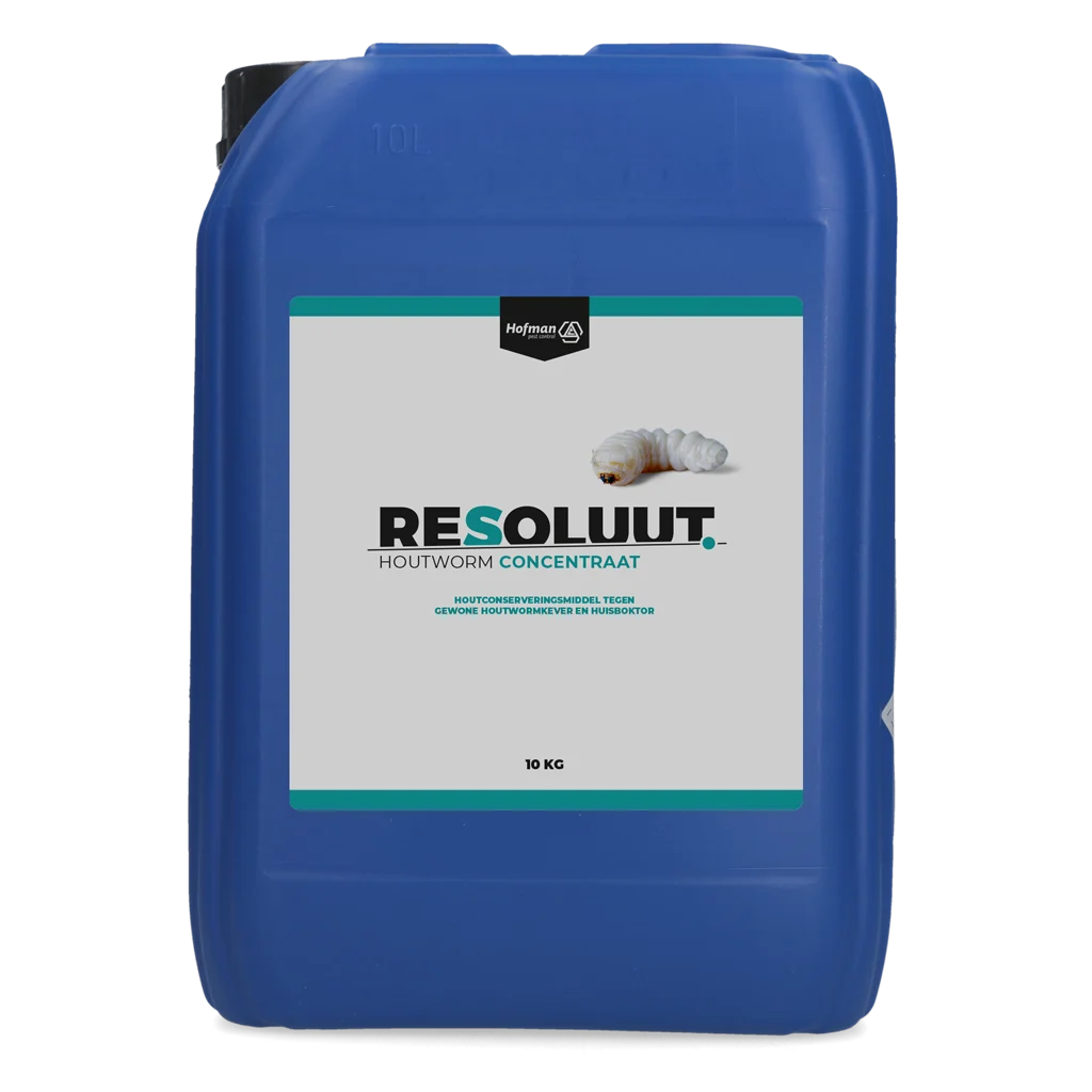 RESO1010.png Concentrato antitarlo diluibile in acqua 10 kg – Resoluut Houtworm Concentraat - immagine 1