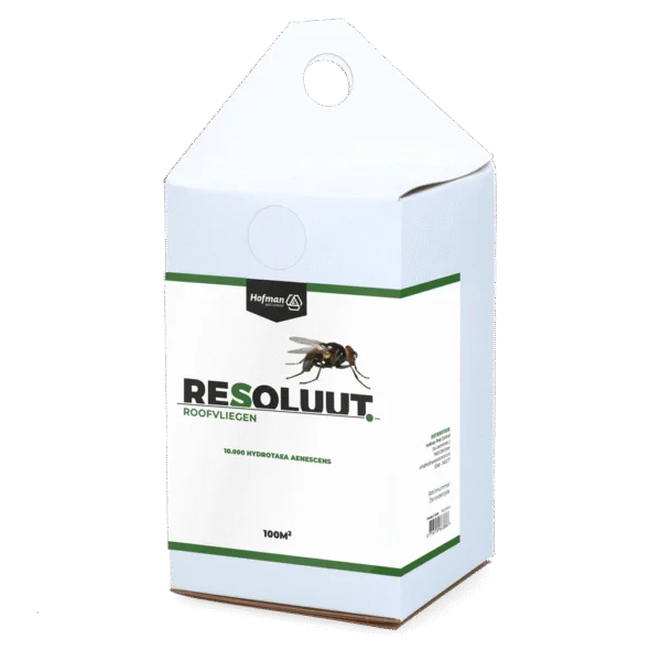 Mosche predatrici per la lotta alle mosche nel liquame, 100 m² – Resoluut