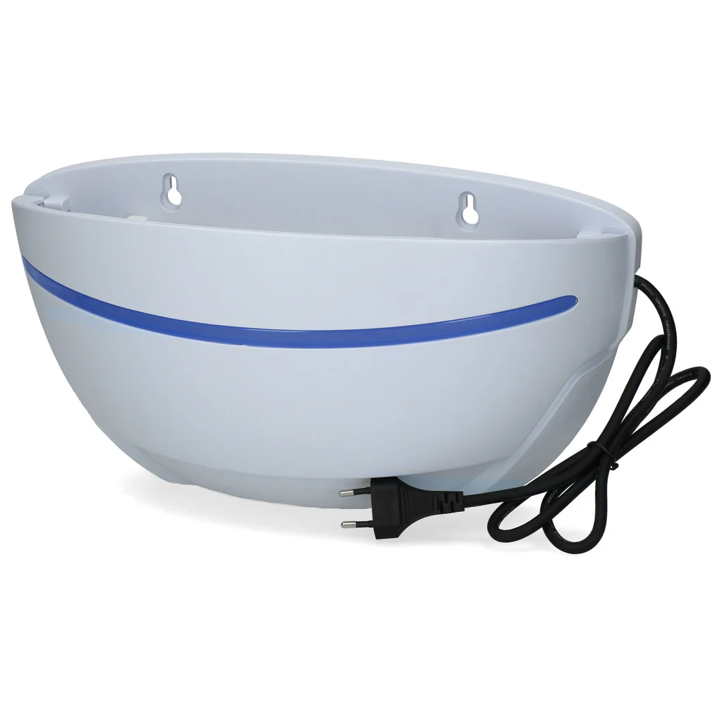 Lampada cattura mosche con piastra adesiva da parete, 37,5 x 19,5 x 14 cm – Resoluut Uplight - immagine 1