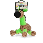 Peluche per cani asinello con squeaker, verde M – Retro Dog Donkey
