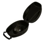 Valigetta per casco da equitazione in microfibra con manico - immagine 3