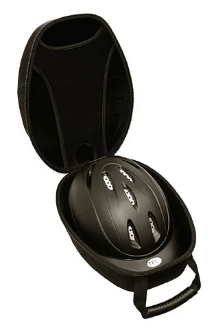 Valigetta per casco da equitazione in microfibra con manico - immagine 2