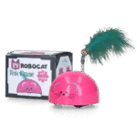 Topo giocattolo con sensore di movimento e Madnip, rosa – Robocat Mouse