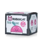 Topo giocattolo con sensore di movimento e Madnip, rosa – Robocat Mouse - immagine 3