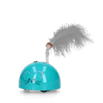 Topolino giocattolo con sensore di movimento e madnip, color petrolio – Robocat Mouse - immagine 2