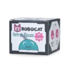 Topolino giocattolo con sensore di movimento e madnip, color petrolio – Robocat Mouse - immagine 3
