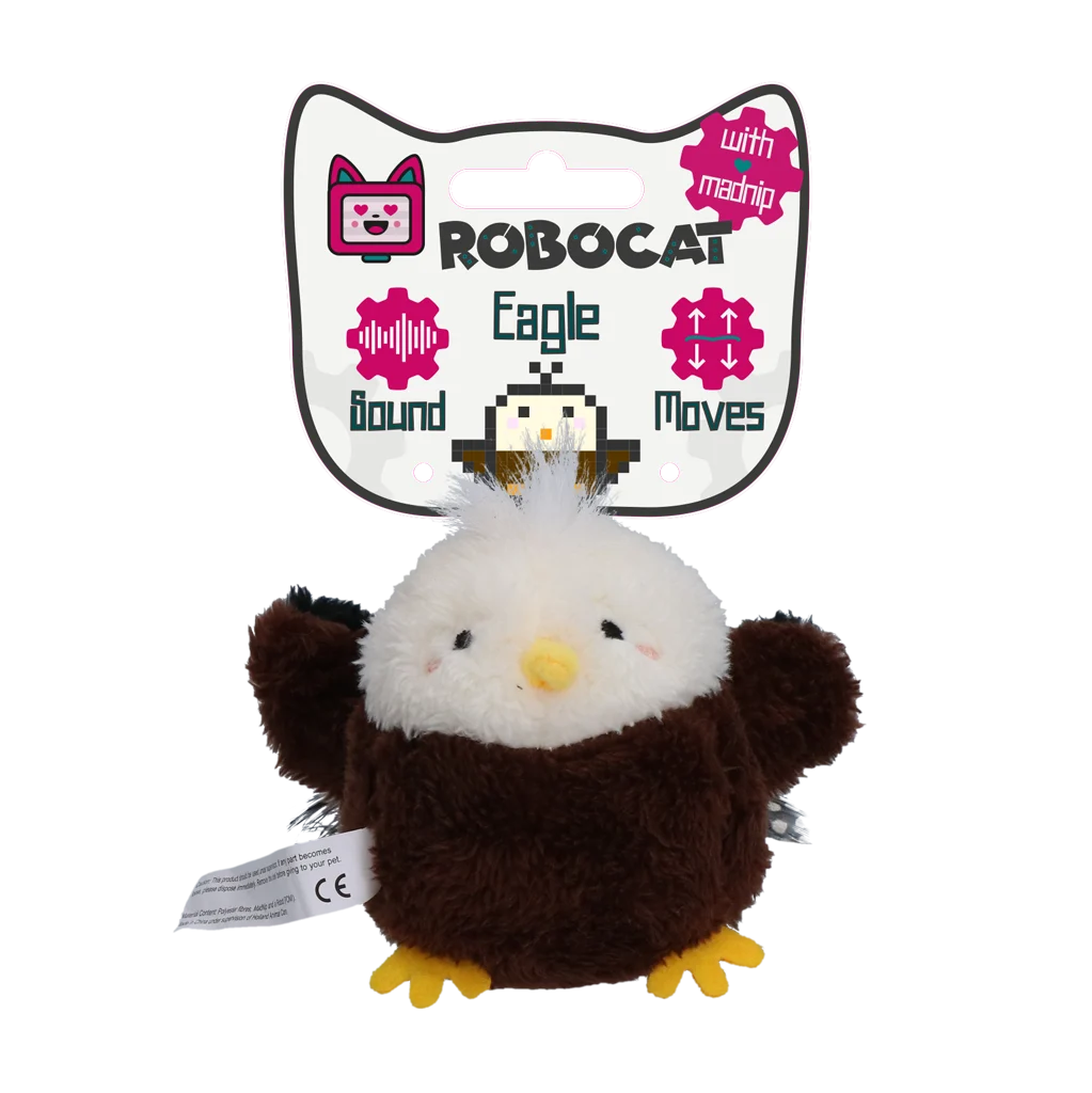 Gioco per gatti in movimento con suono e Madnip – Aquila Robocat - immagine 1