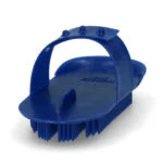 Curry comb a denti fini, 130 x 65 mm, blu – Vplast Original - immagine 2