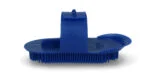 Curry comb a denti fini, 130 x 65 mm, blu – Vplast Original
