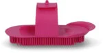 Striglia con denti fini, 130 x 65 mm, rosa – Vplast Original