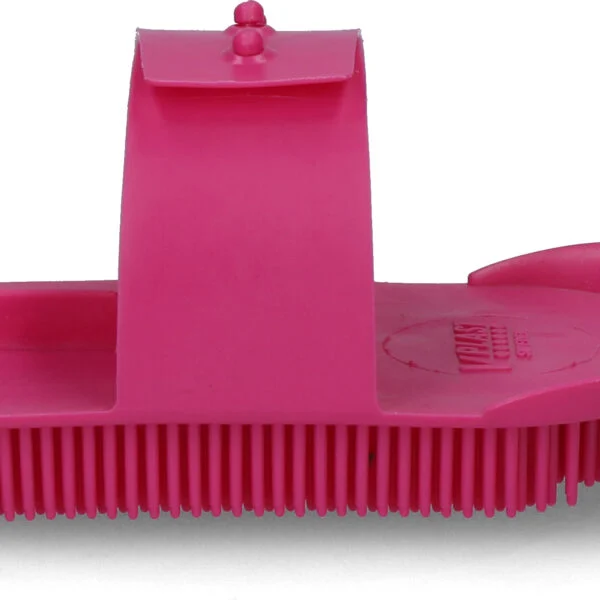 Striglia con denti fini, 130 x 65 mm, rosa – Vplast Original