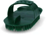 Curry comb a denti fini, 180 x 90 mm, verde – Vplast Original