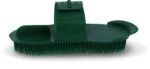 Curry comb a denti fini, 180 x 90 mm, verde – Vplast Original - immagine 2