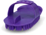 Striglia in plastica flessibile 180 x 90 mm viola – Vplast Original