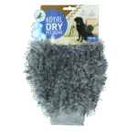 Guanto spazzola in microfibra per cani, 24 x 18 cm – Royal Dry
