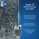 Guanto spazzola in microfibra per cani, 24 x 18 cm – Royal Dry - immagine 4