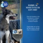 Asciugamano per cani in microfibra con tasche per le mani, 35 x 81 cm – Royal Dry - immagine 4