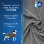 Accappatoio per cani in microfibra S, lunghezza del dorso da 37 a 45 cm – Royal Dry - immagine 4