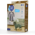 Accappatoio per cani in microfibra L, lunghezza del dorso da 60 a 68 cm – Royal Dry