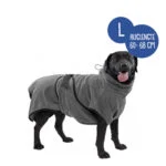 Accappatoio per cani in microfibra L, lunghezza del dorso da 60 a 68 cm – Royal Dry - immagine 2