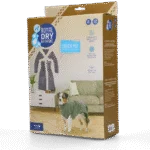 Accappatoio per cani in microfibra XL, lunghezza del dorso da 70 a 80 cm – Royal Dry