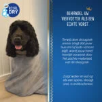 Sacco asciugante per cani in microfibra S, lunghezza del dorso 40 cm – Royal Dry Doggy Bag - immagine 6