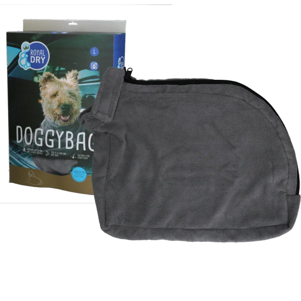 Sacco asciugacane in microfibra L, lunghezza della schiena 75 cm – Royal Dry Doggy Bag