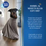 Sacco asciugacane in microfibra L, lunghezza della schiena 75 cm – Royal Dry Doggy Bag - immagine 6