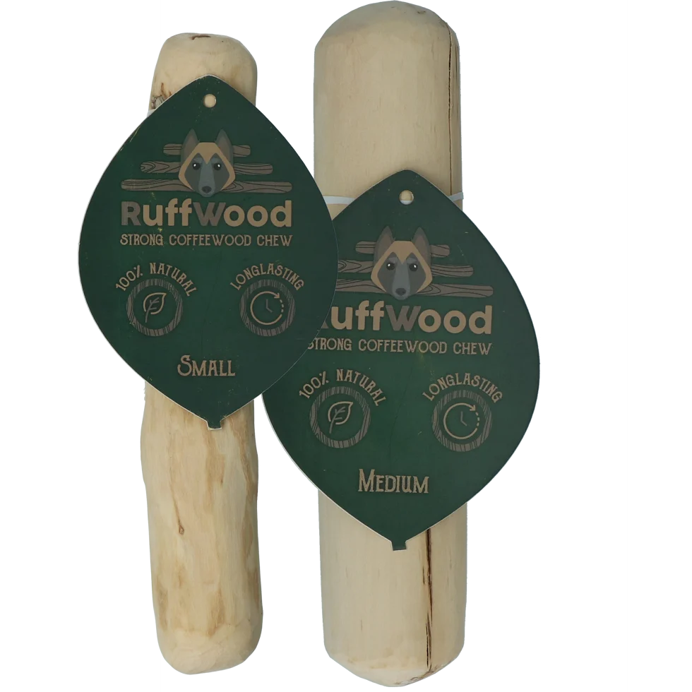 Bastoncino da masticare in legno di caffè, 20 cm – Ruffwood Coffee S - immagine 3