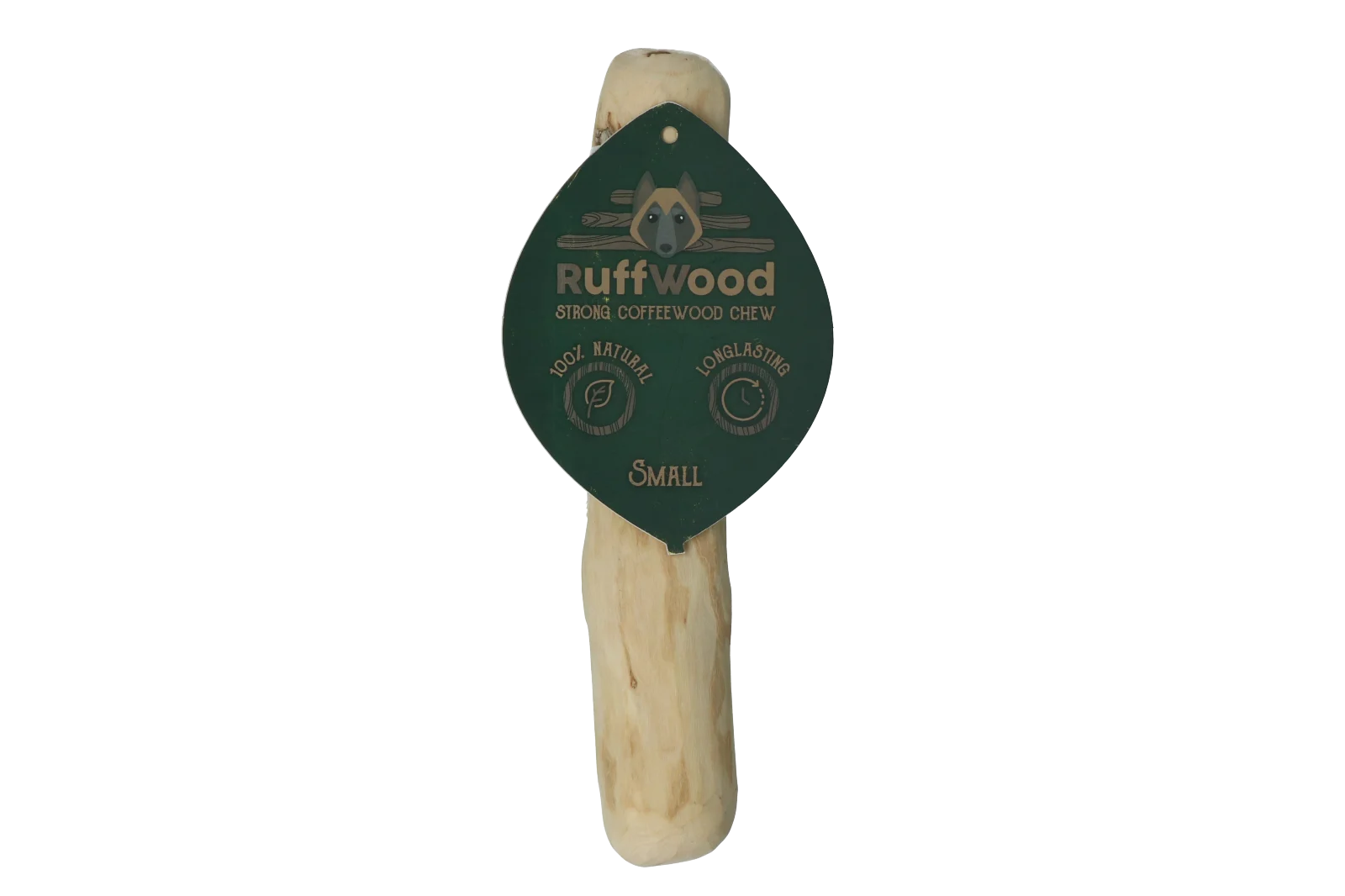 Bastoncino da masticare in legno di caffè, 20 cm – Ruffwood Coffee S - immagine 1