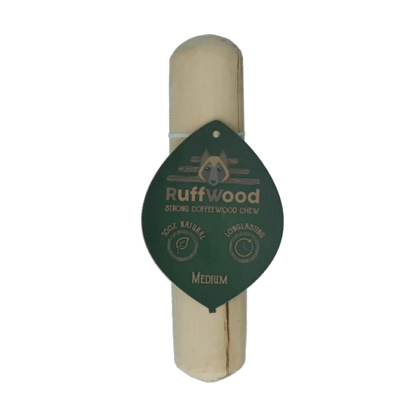 Bastoncino da masticare in legno di caffè, 22 cm – Ruffwood Coffee M