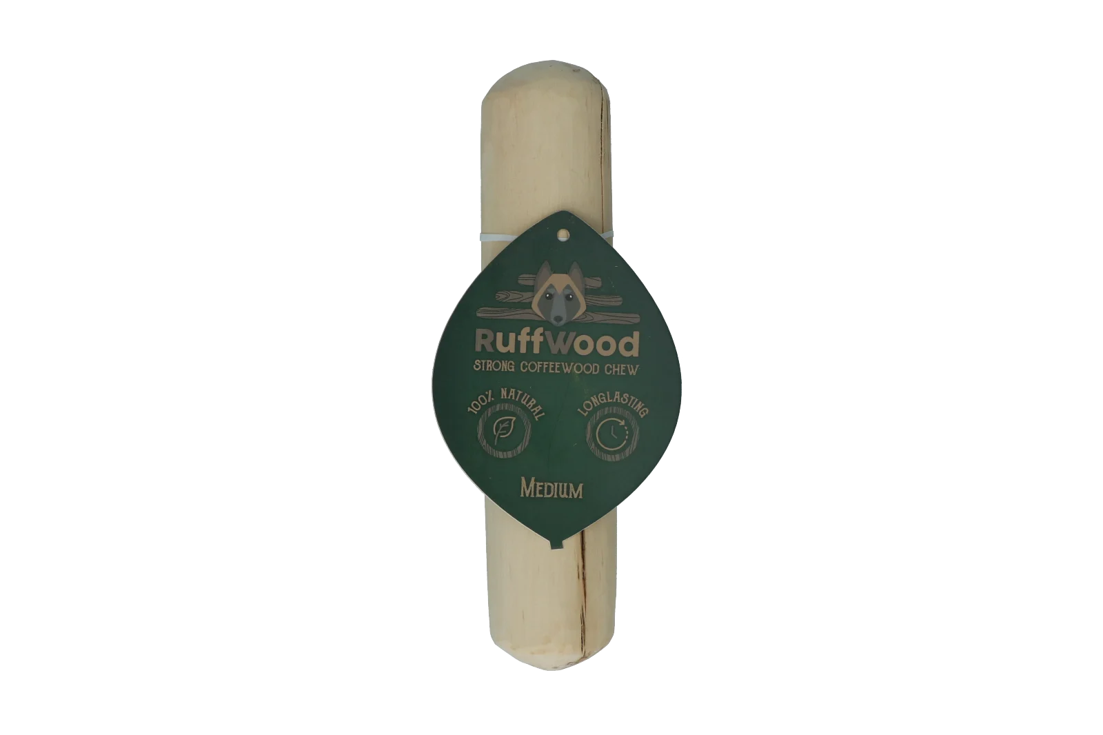 Bastoncino da masticare in legno di caffè, 22 cm – Ruffwood Coffee M - immagine 1