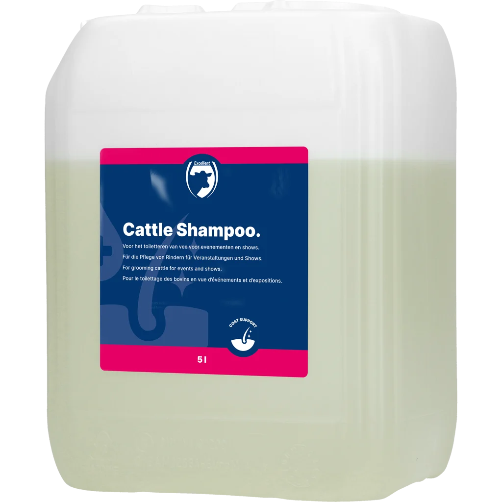 Shampoo per bovini da esposizione, 5 l – Excellent Cattle Shampoo - immagine 1