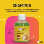 Shampoo per cani con Aloe Vera per pelli sensibili, 250 ml – Excellent Pets Shampoo Aloe Vera - immagine 2