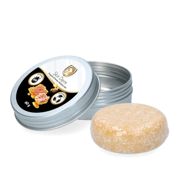 Shampoo solido con propoli e miele, 60 g – Excellent Skin Derm Propolis Shampoo bar