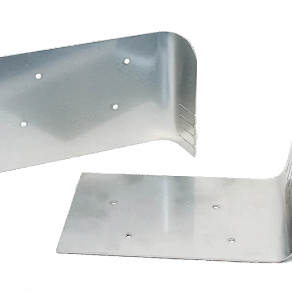Paraspifferi per porta avvolgibile in acciaio inox 304 con 2 staffe a parete – Skipper