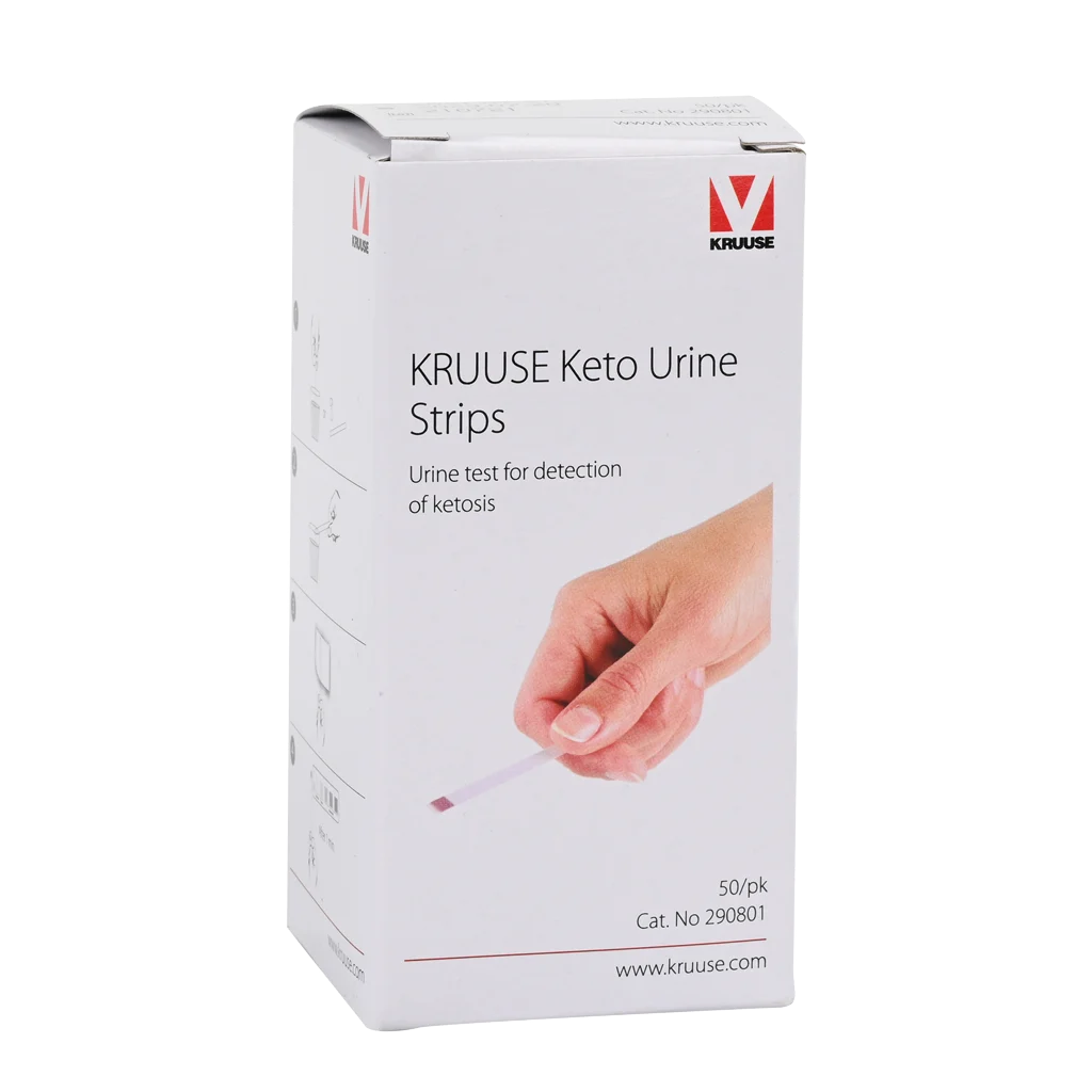 Strisce reattive per urine per vacche da latte, 50 pezzi – Strisce reattive urinarie per chetosi KRUUSE - immagine 2