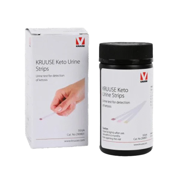 Strisce reattive per urine per vacche da latte, 50 pezzi – Strisce reattive urinarie per chetosi KRUUSE