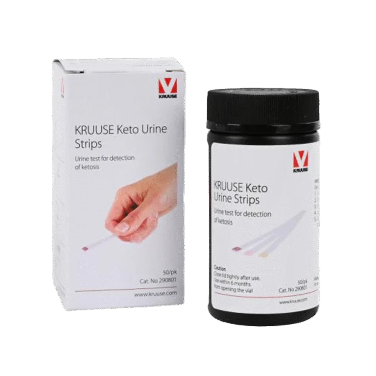 Strisce reattive per urine per vacche da latte, 50 pezzi – Strisce reattive urinarie per chetosi KRUUSE