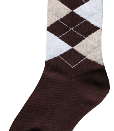 Calze da equitazione marroni, beige e bianche, taglia da 43 a 46