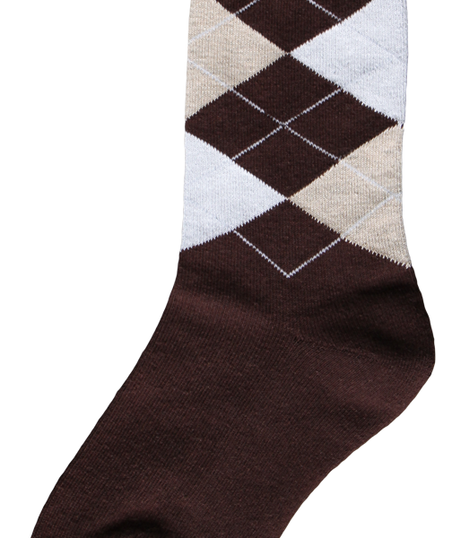 Calze da equitazione marroni, beige e bianche, taglia da 43 a 46